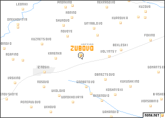 map of Zubovo