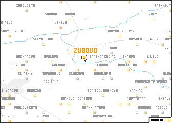 map of Zubovo