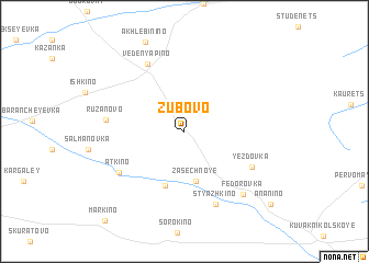 map of Zubovo