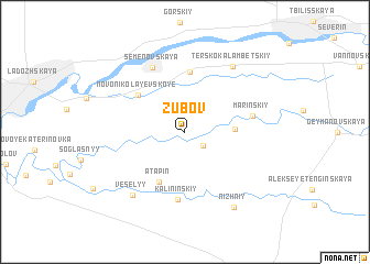 map of Zubov