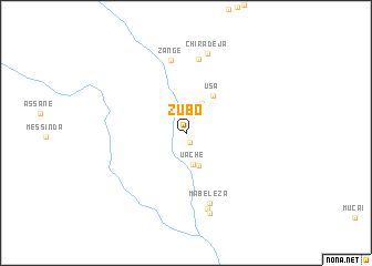 map of Zubo
