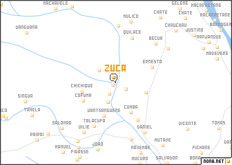 map of Zuca