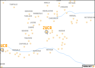 map of Zuca