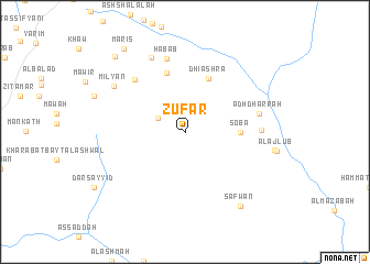 map of Zufar