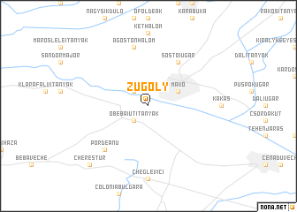 map of Zugoly