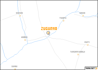 map of Zugurma