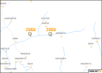 map of Zugu