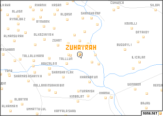 map of Zuhayrah