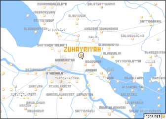 map of Zuhayrīyah