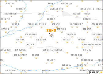 map of Zühr