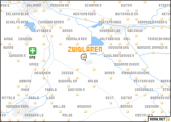 map of Zuidlaren