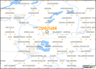 map of Zuidzijde