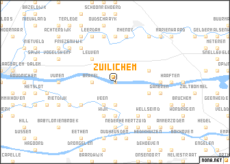 map of Zuilichem