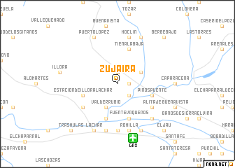 map of Zujaira