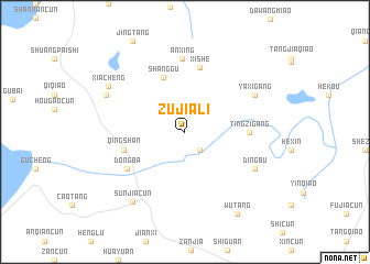 map of Zujiali