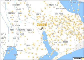 map of Zukpe