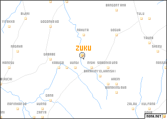 map of Zuku