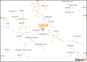 map of Zukva