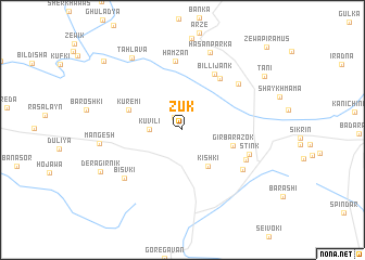 map of Zūk