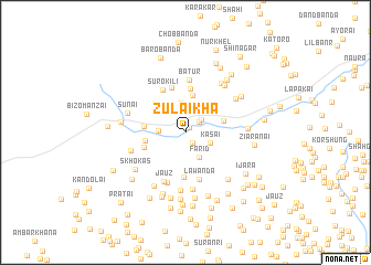 map of Zulaikha