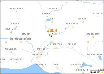 map of Zula