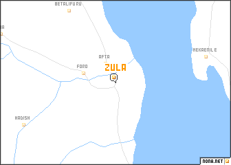 map of Zula
