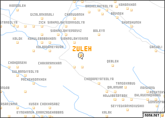 map of Zūleh