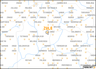 map of Zule