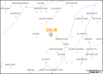 map of Zulia