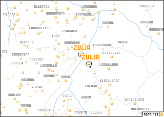 map of Zulia