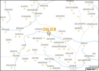 map of Zulica