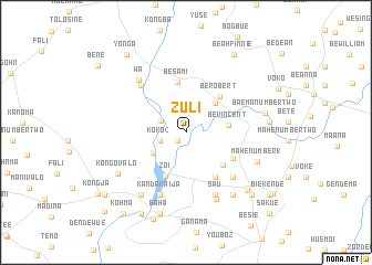 map of Zuli