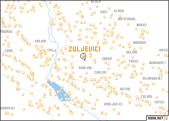 map of Žuljevići