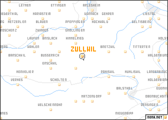 map of Zullwil