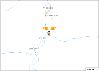 map of Zulman