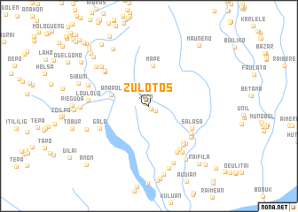 map of Zulotos