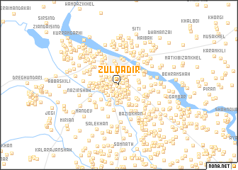 map of Zulqādir