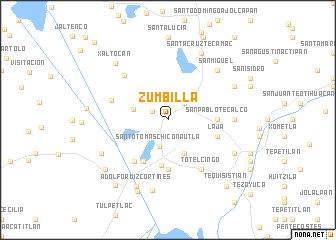 map of Zumbilla