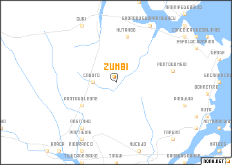 map of Zumbi