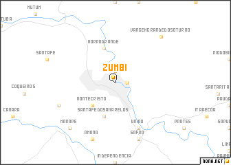 map of Zumbi