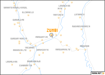 map of Zumbi