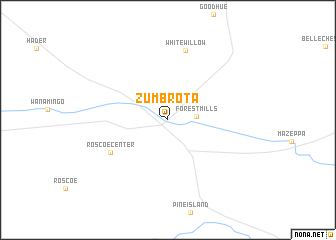map of Zumbrota