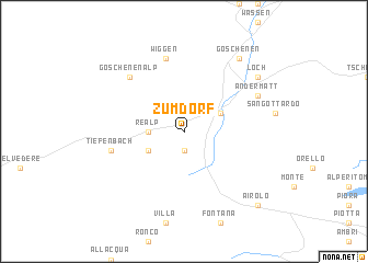 map of Zumdorf