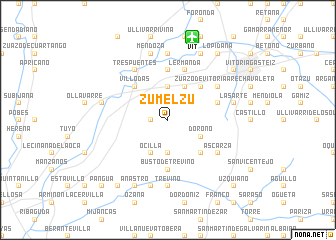 map of Zumelzu