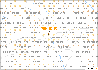 map of Zumhaus