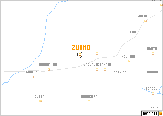 map of Zummo