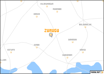 map of Zumugu