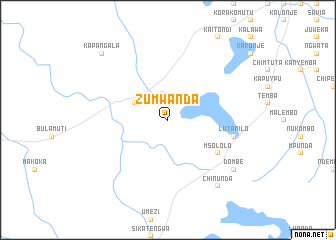 map of Zumwanda