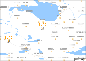 map of Zundi