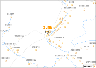 map of Zund